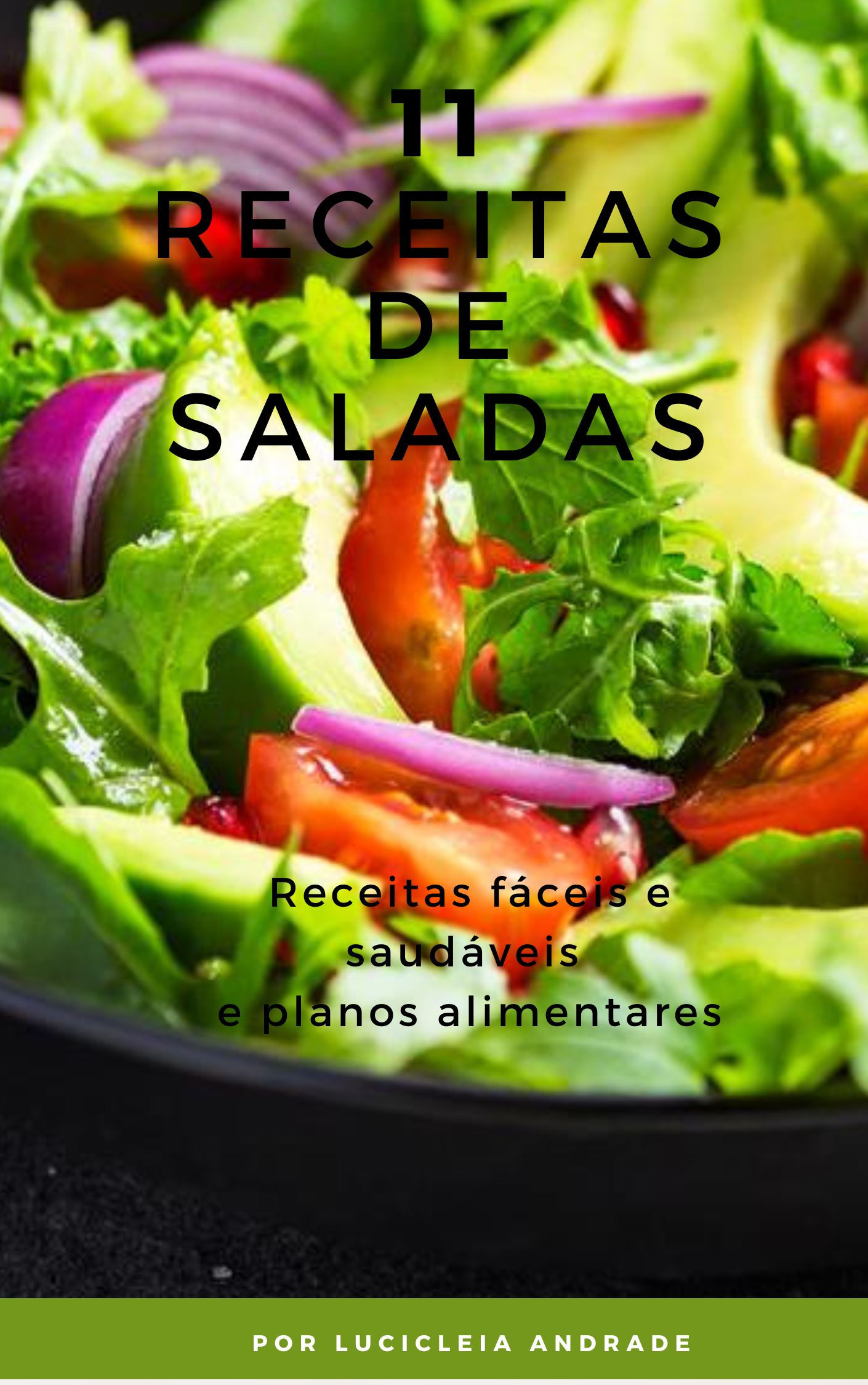 Livro de Receita de salada - Lucicleia dos Santos de Andrade | Hot..., image size:1410x2250