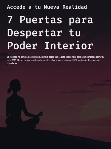 7 PUERTAS PARA DESPERTAR TU PODER INTERIOR - MORLO: FÁBRICA DE LÍDE...