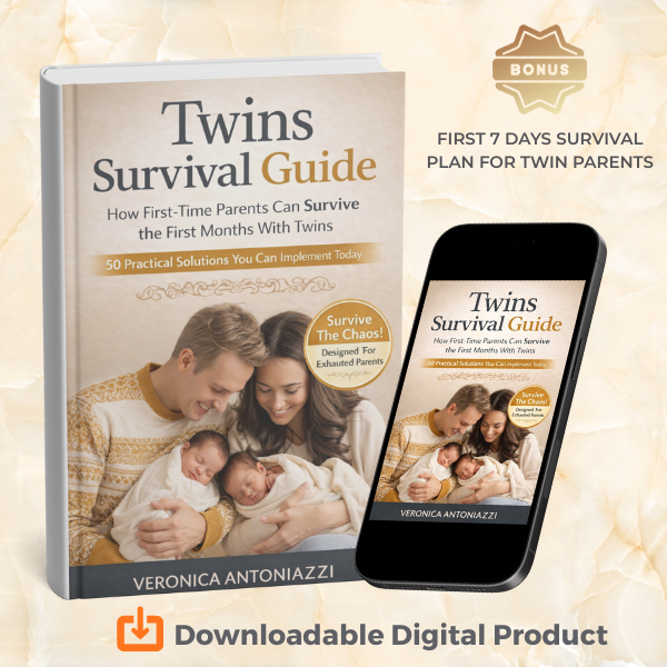 TWINS SURVIVAL GUIDE - How First-Time Parents Can Survive the Firs...
