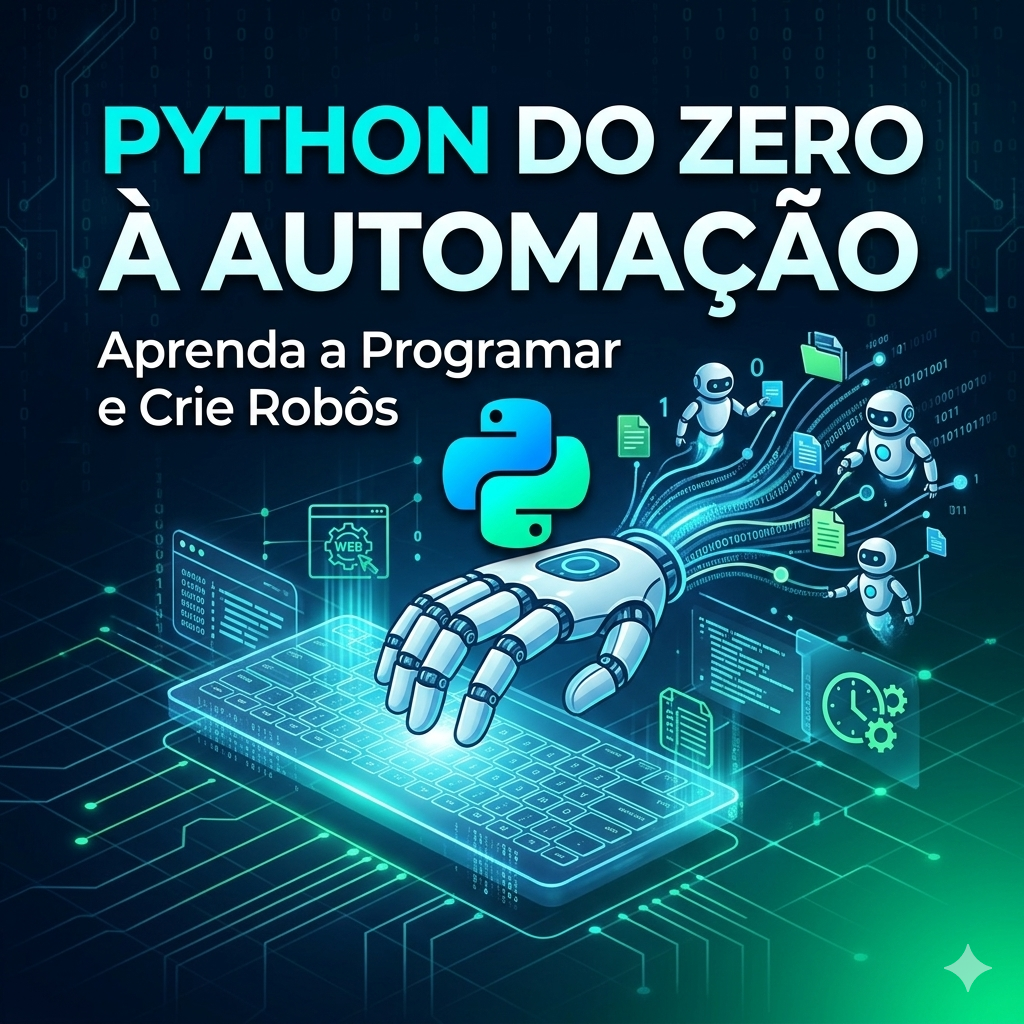 Python Do Zero à Automação: Aprenda a Programar e Crie Robôs Reais ...