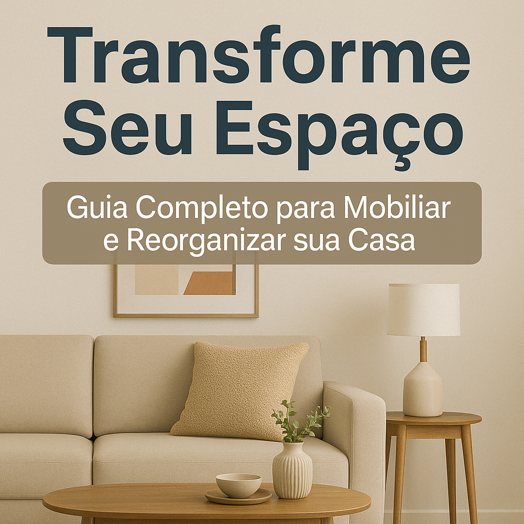 Transforme Seu Espaço - Guia para Mobiliar e Reorganizar sua Casa ...