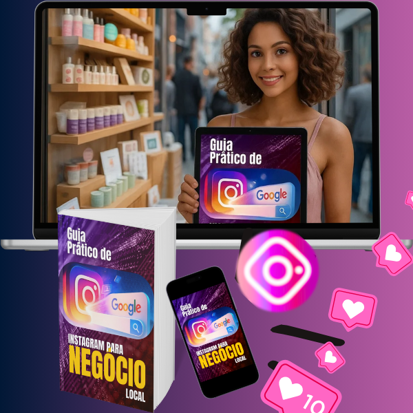 Guia Prático de Instagram para Negócio Local - Aprende + | Hotmart