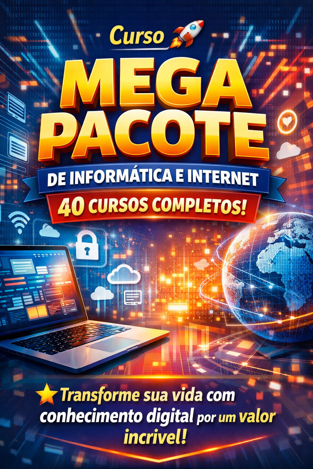 Mega Pacote de Informática e Internet 💻📶 - Paulo Ribeiro | Hotmart