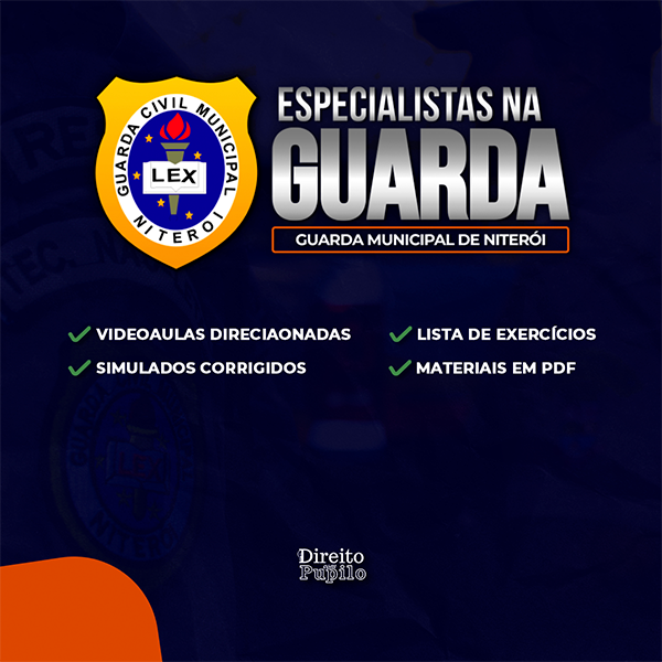Imagem de capa para o Curso online Curso Preparatório - Guarda Municipal de Niterói