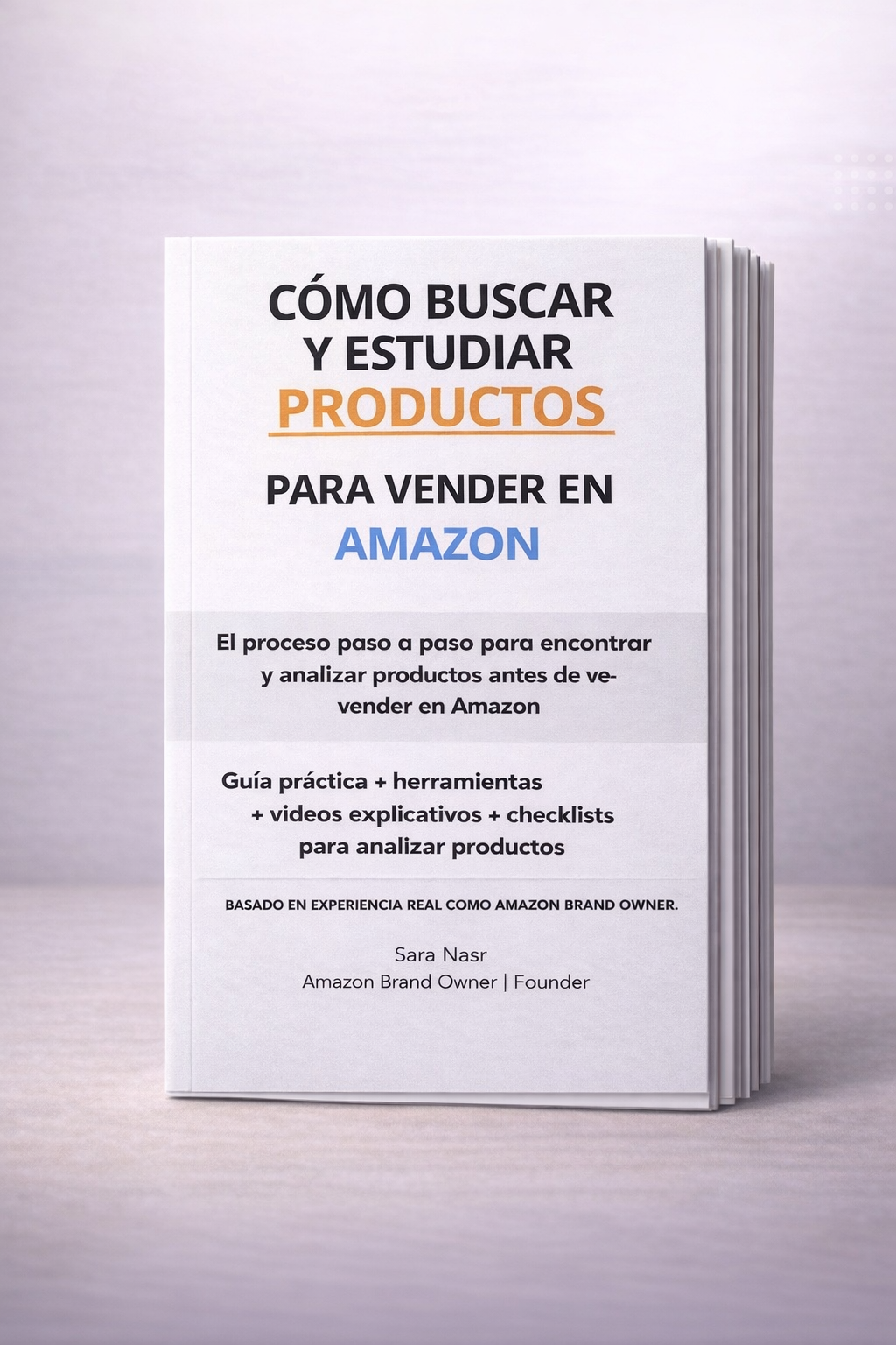 Cómo buscar y estudiar productos para vender en Amazon Guía práctic...