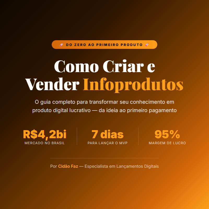Como Criar e Vender Infoprodutos - Alcides Ferreira da Costa | Hotmart