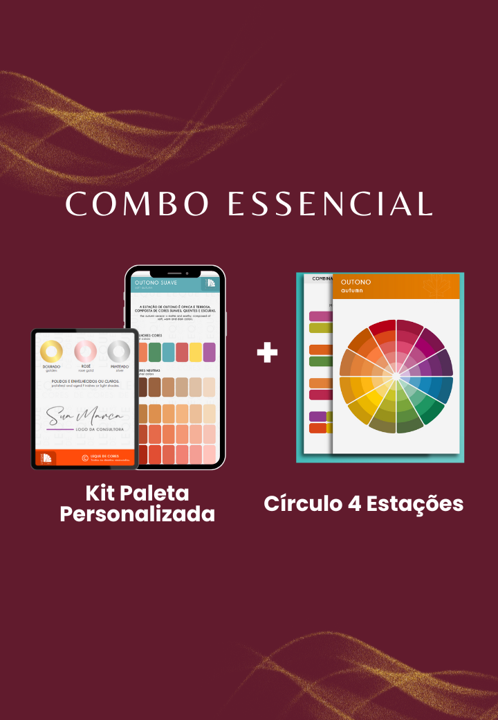 Combo Essencial - Kit de Paletas + Círculos - Leque de Cores | Hotmart