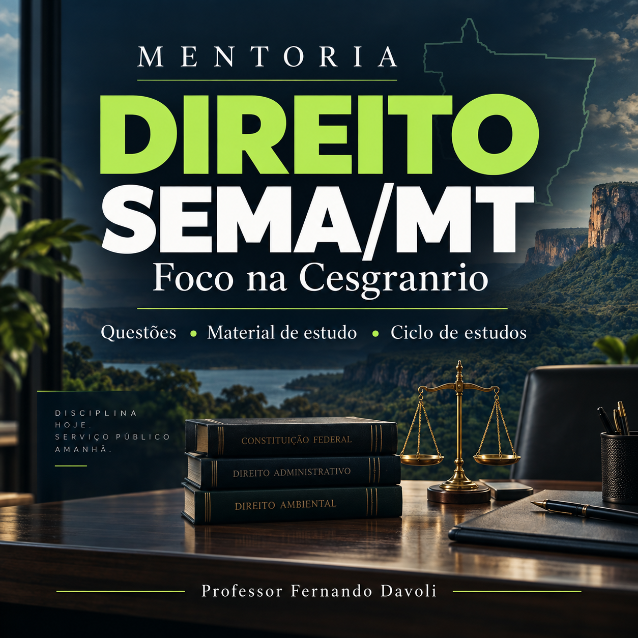 Mentoria SEMA/MT Direito