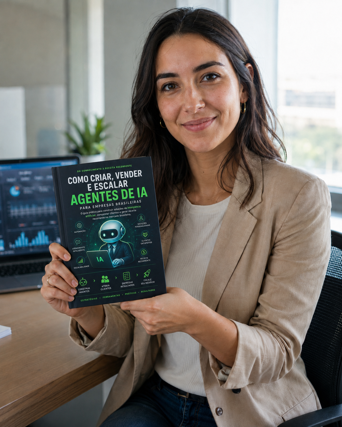 Capa do E-book Como Criar, Vender e Escalar Agentes de IA