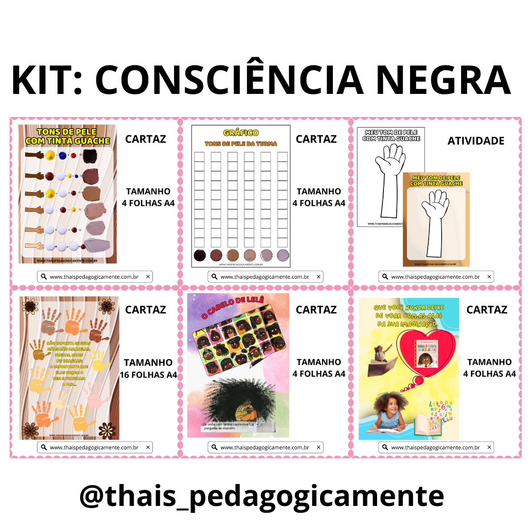 Imagem de capa para o Ebook KIT CONSCIÊNCIA NEGRA