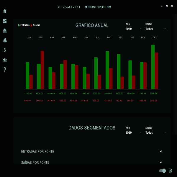 Imagem de capa para o Curso online Gerenciador financeiro - DevKit