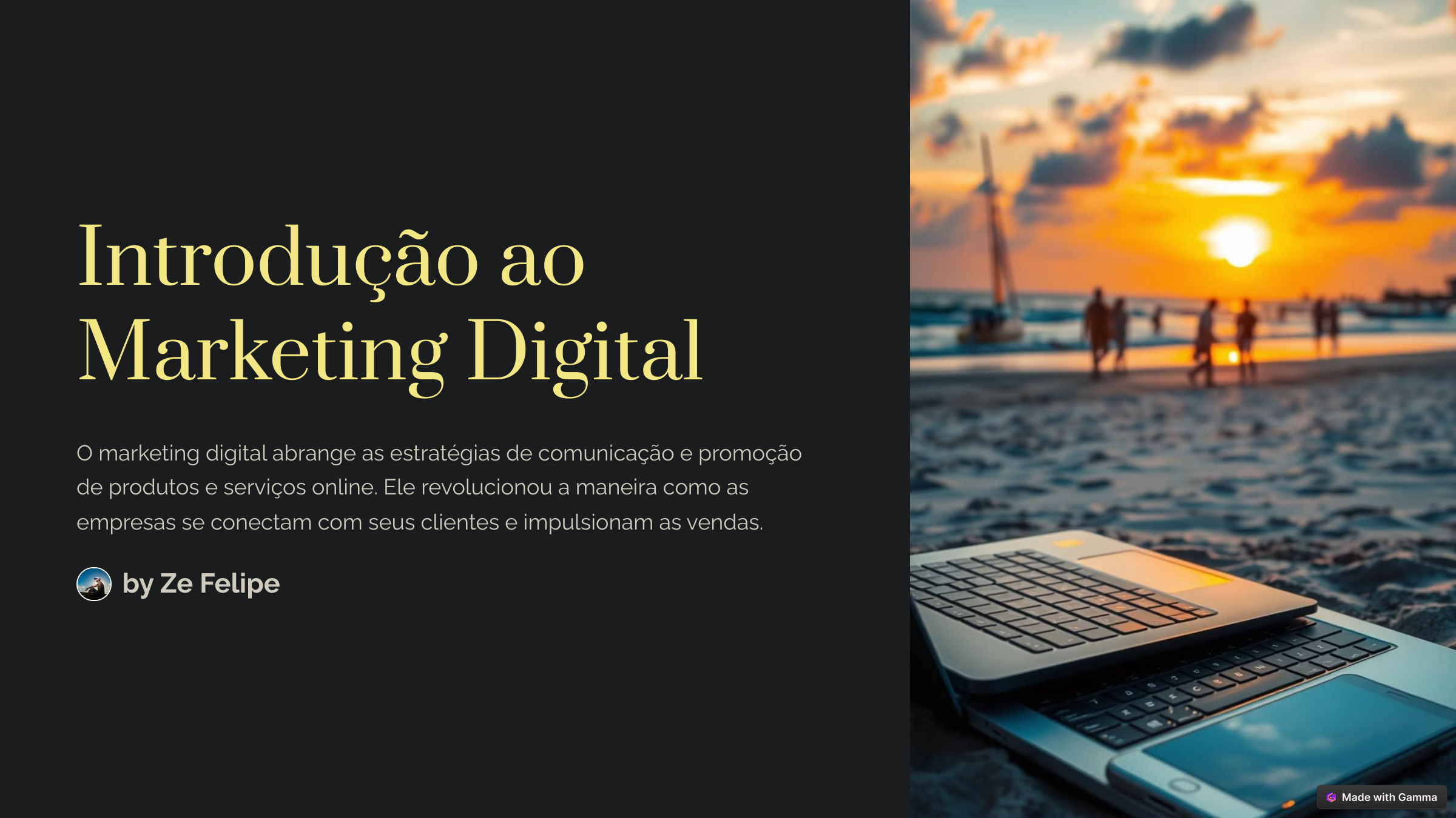 Introdução ao Marketing Digital