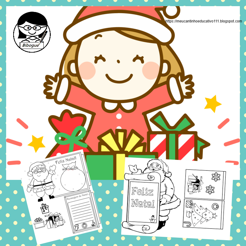 Imagem de capa para o Ebook Atividade de Natal