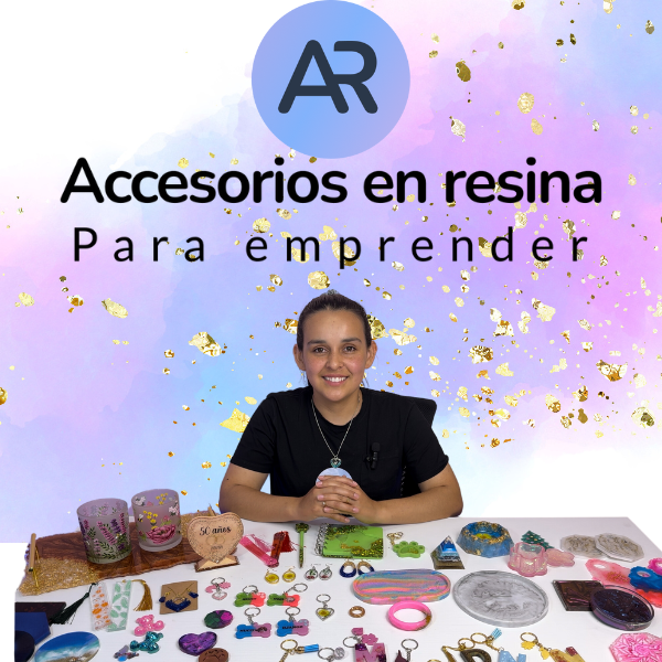 Imagen de portada para Curso online Accesorios en resina para emprender