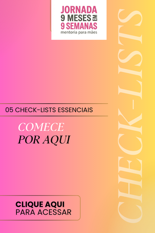 CHECKLISTS Essenciais para GESTANTE - BESPOKE MAMY para GESTANTES o...