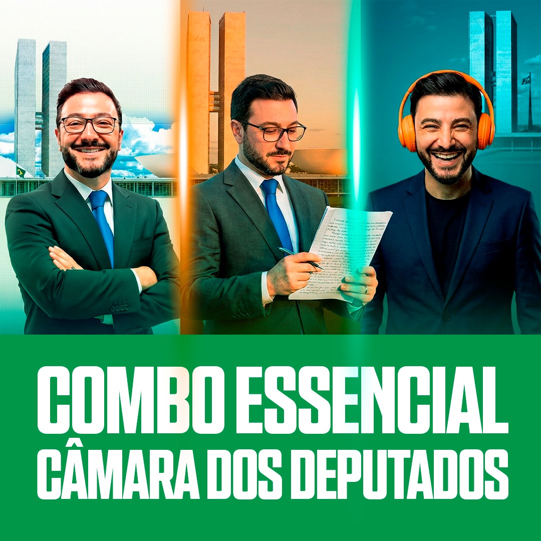 COMBO ESSENCIAL 3 EM 1 - CÂMARA DOS DEPUTADOS - MÉTODO QR | Hotmart