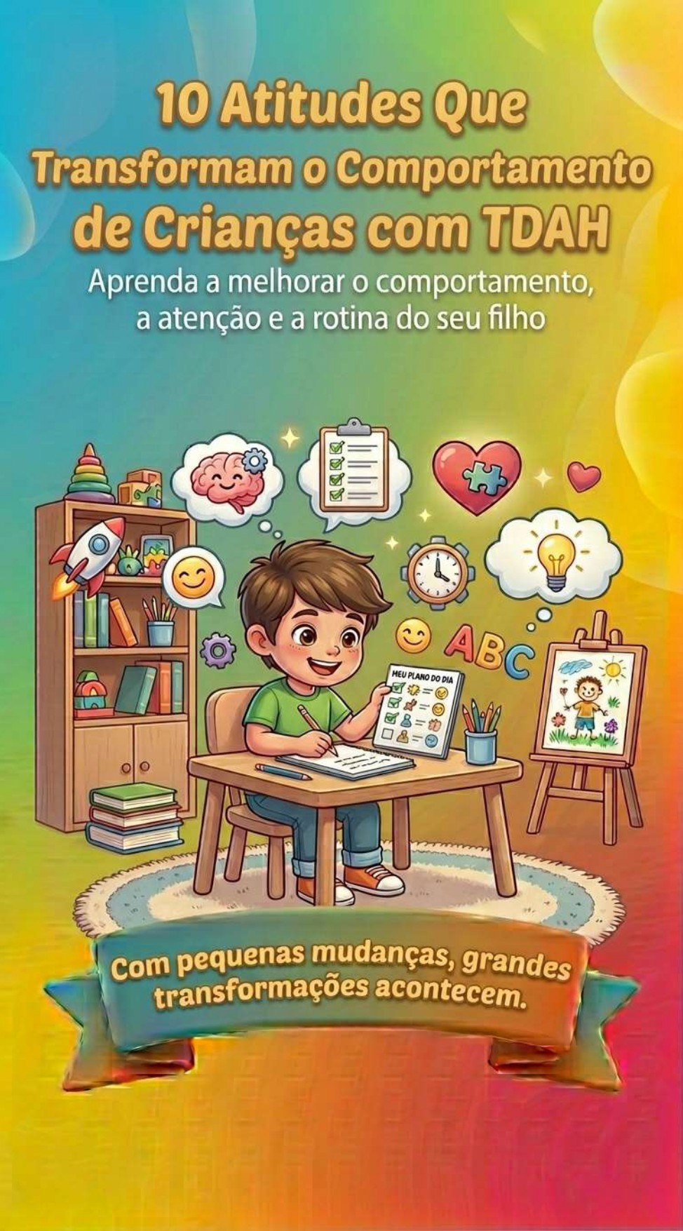 10 Atitudes que Transformam o Comportamento de Crianças com TDAH