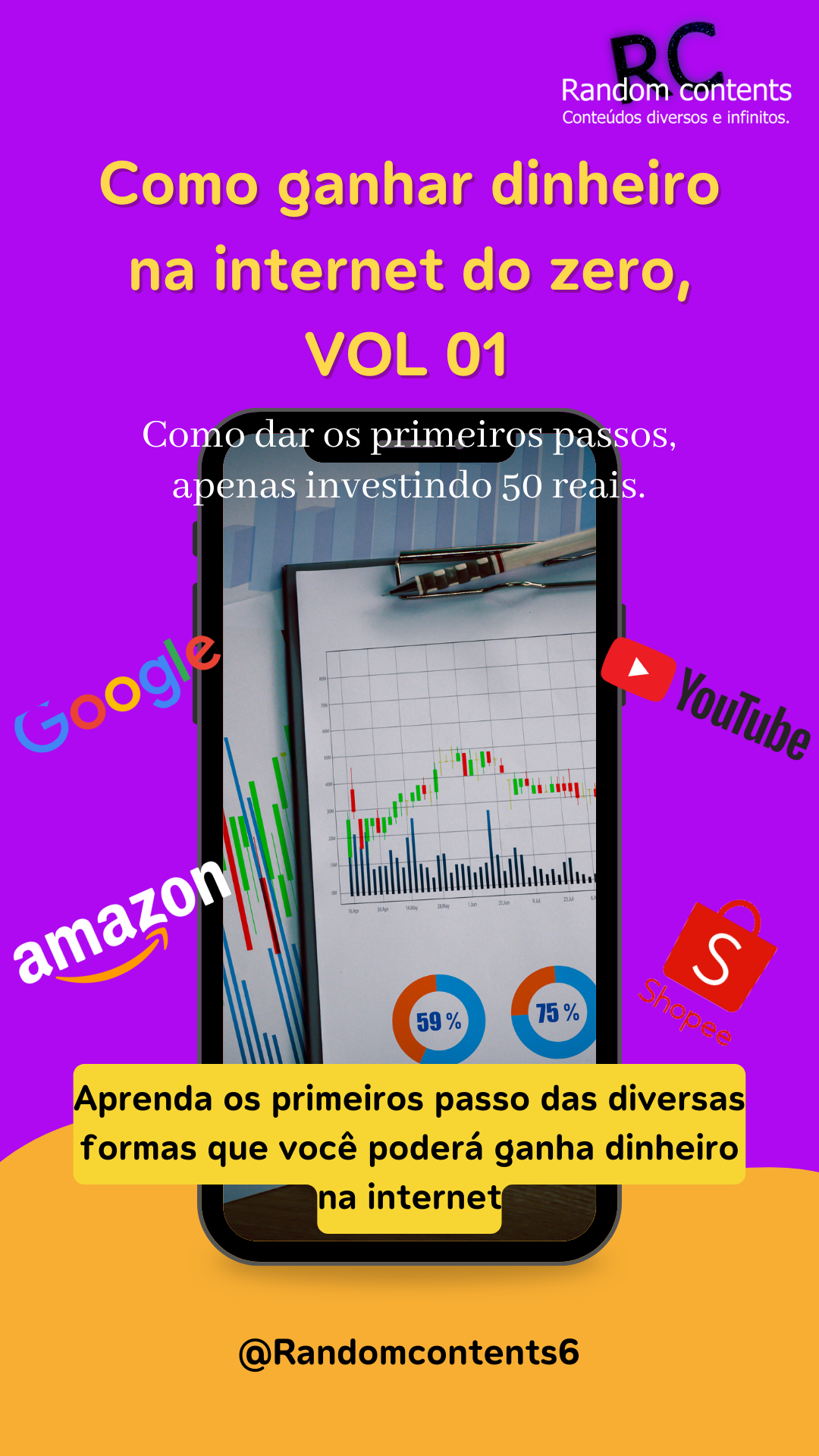 Como ganhar dinheiro na internet do zero, VOL 01: Dando os primeiros ...