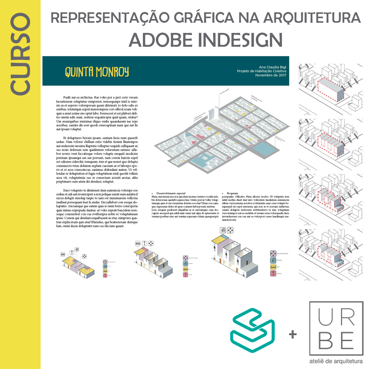 Curso de Indesign para Arquitetura - URBE Atelie de Arquitetura | H...