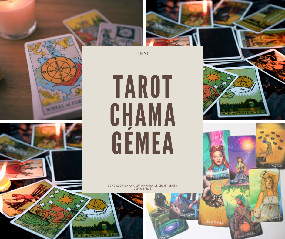 Imagem de capa para o Curso online Curso de Tarot Chama Gémea