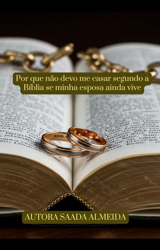 Por que não devo me casar segundo a Bíblia se minha esposa ainda vi...