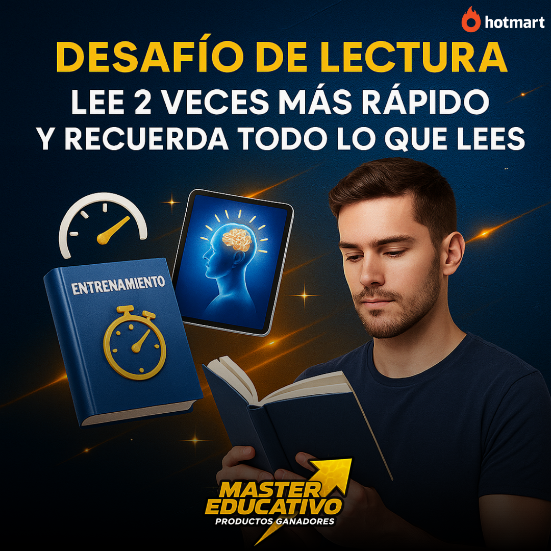 DESAFIO DE LECTURA: LEE 2 VECES MAS RAPIDO Y RECUERDA TODO LO QUE LEES