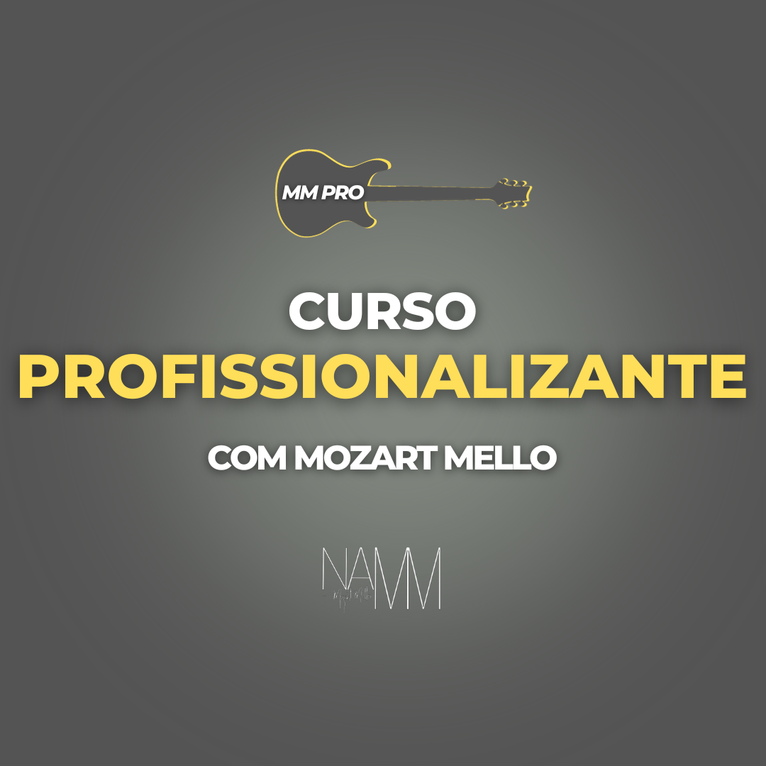 Curso Profissionalizante com Mozart Mello Núcleo de Artes Mozart
