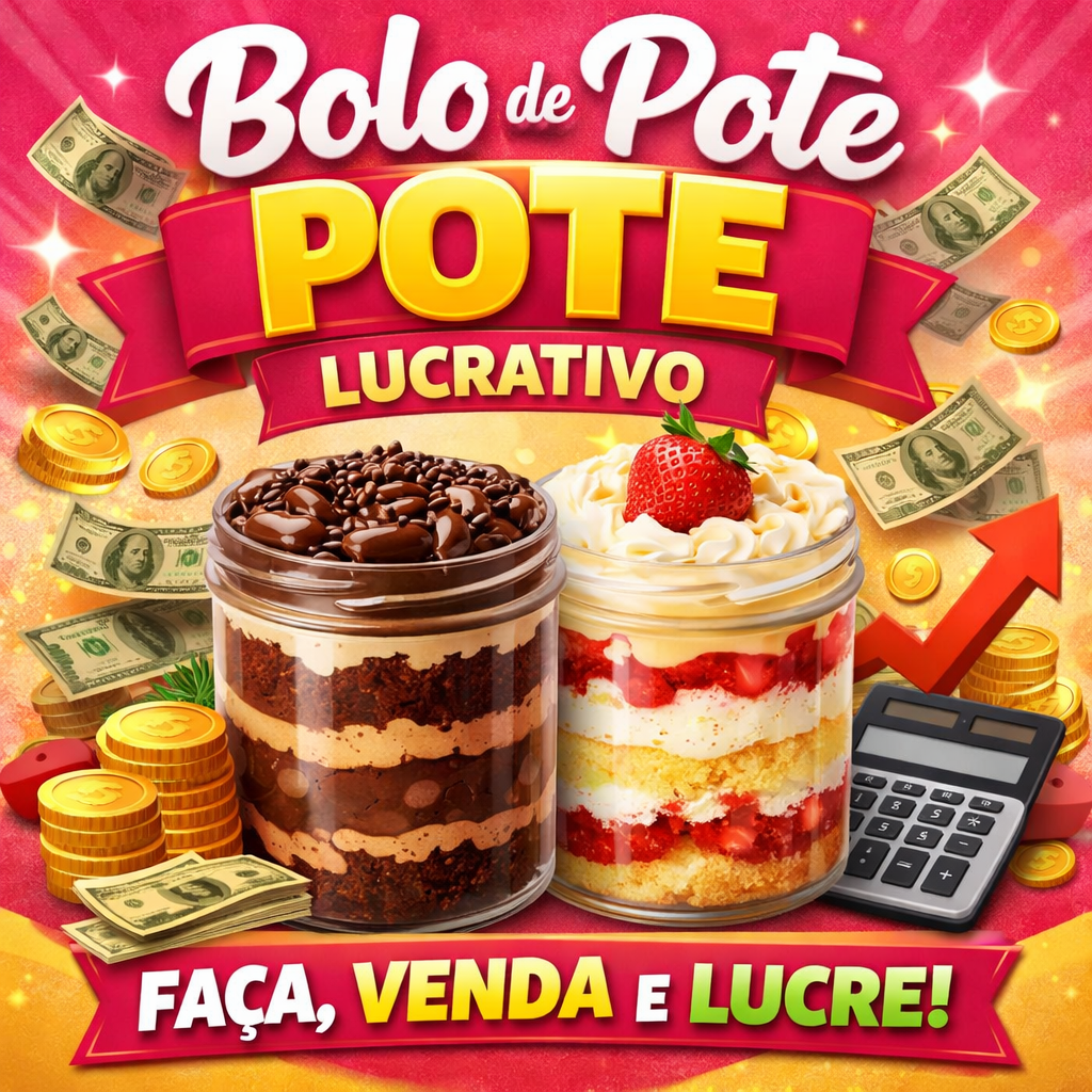 Bolo de Pote: Faça, Venda e Lucre