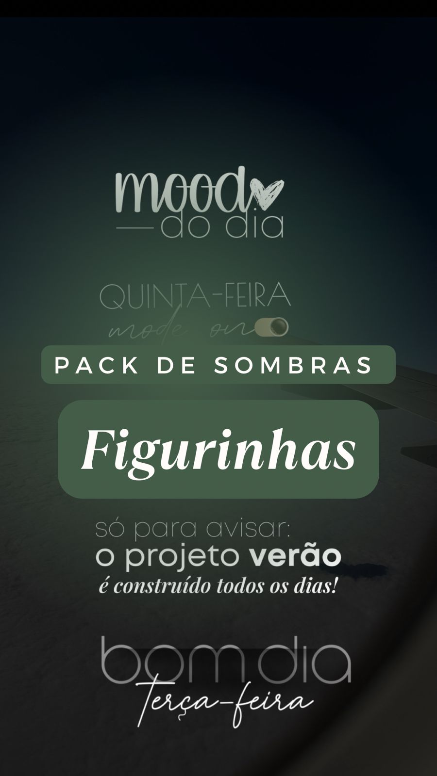 Pack de adesivos e sombras para Instagram