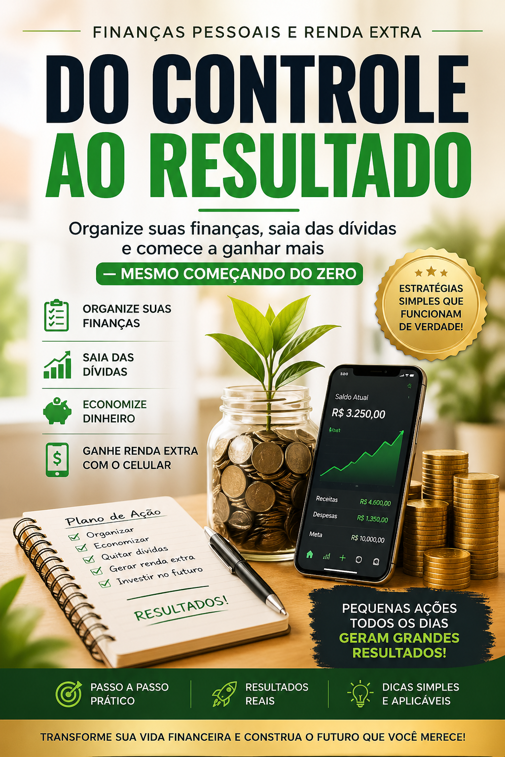 Guia Definitivo de Finanças Pessoais: Transforme Sua Vida Financeir...