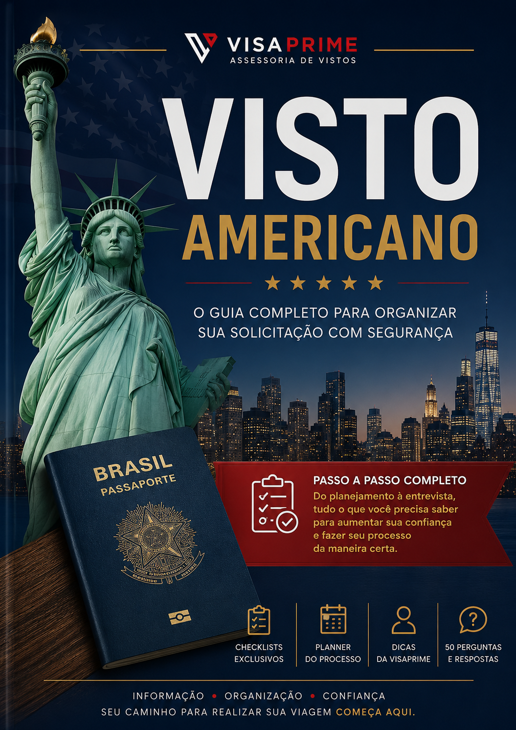 Capa do Manual do Visto Americano