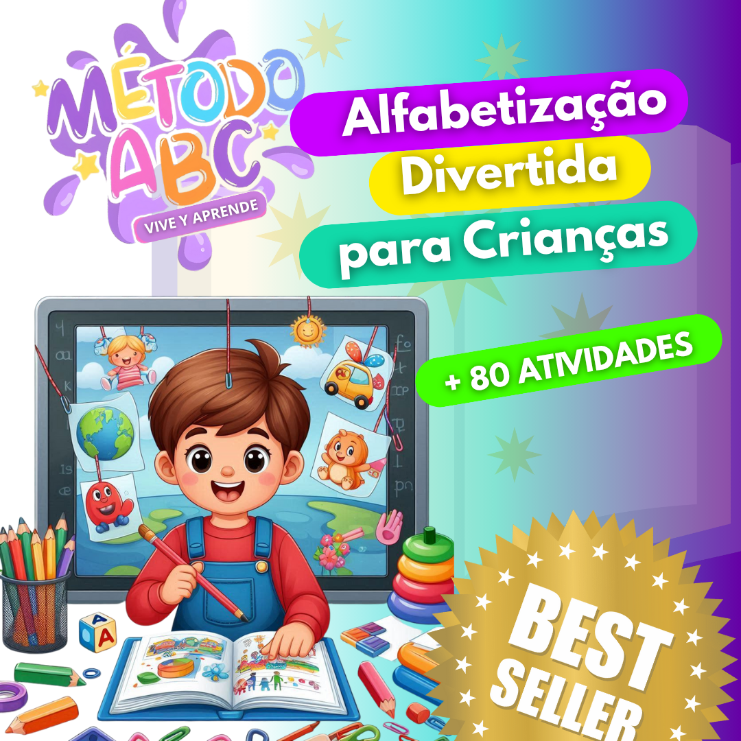 Método ABC: Alfabetização Divertida para Crianças - Cristian Andres...