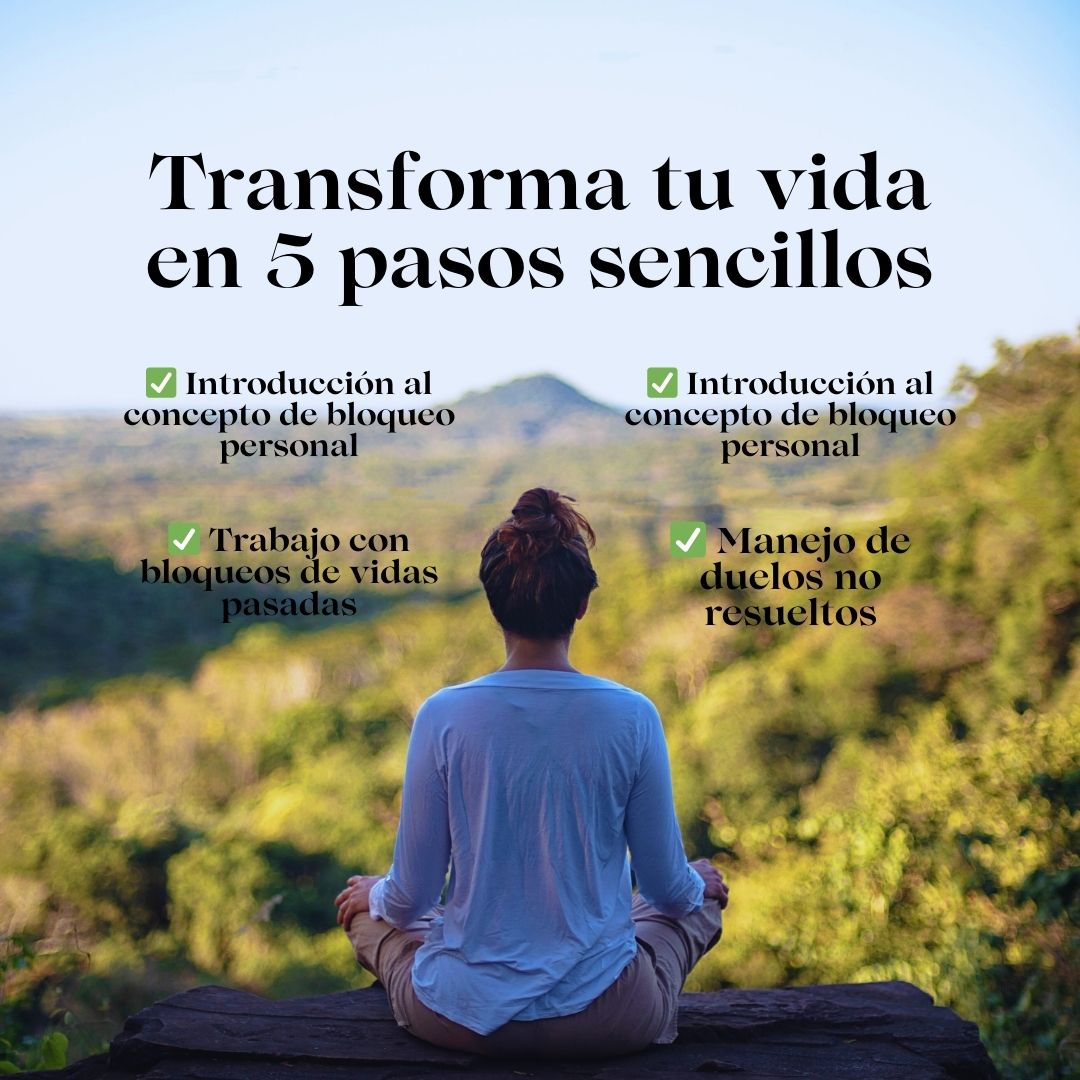 Transforma tu vida en 5 pasos sencillos - DigitalEbooks | Hotmart