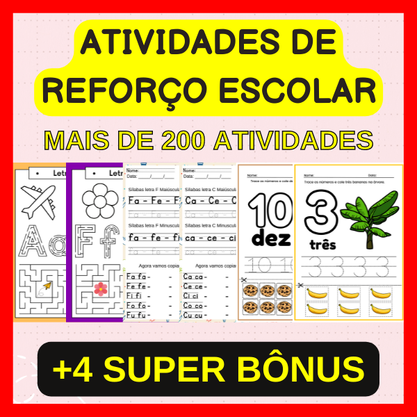 Atividades de Reforço Escolar para Professores e Pais - Rafael Feli...