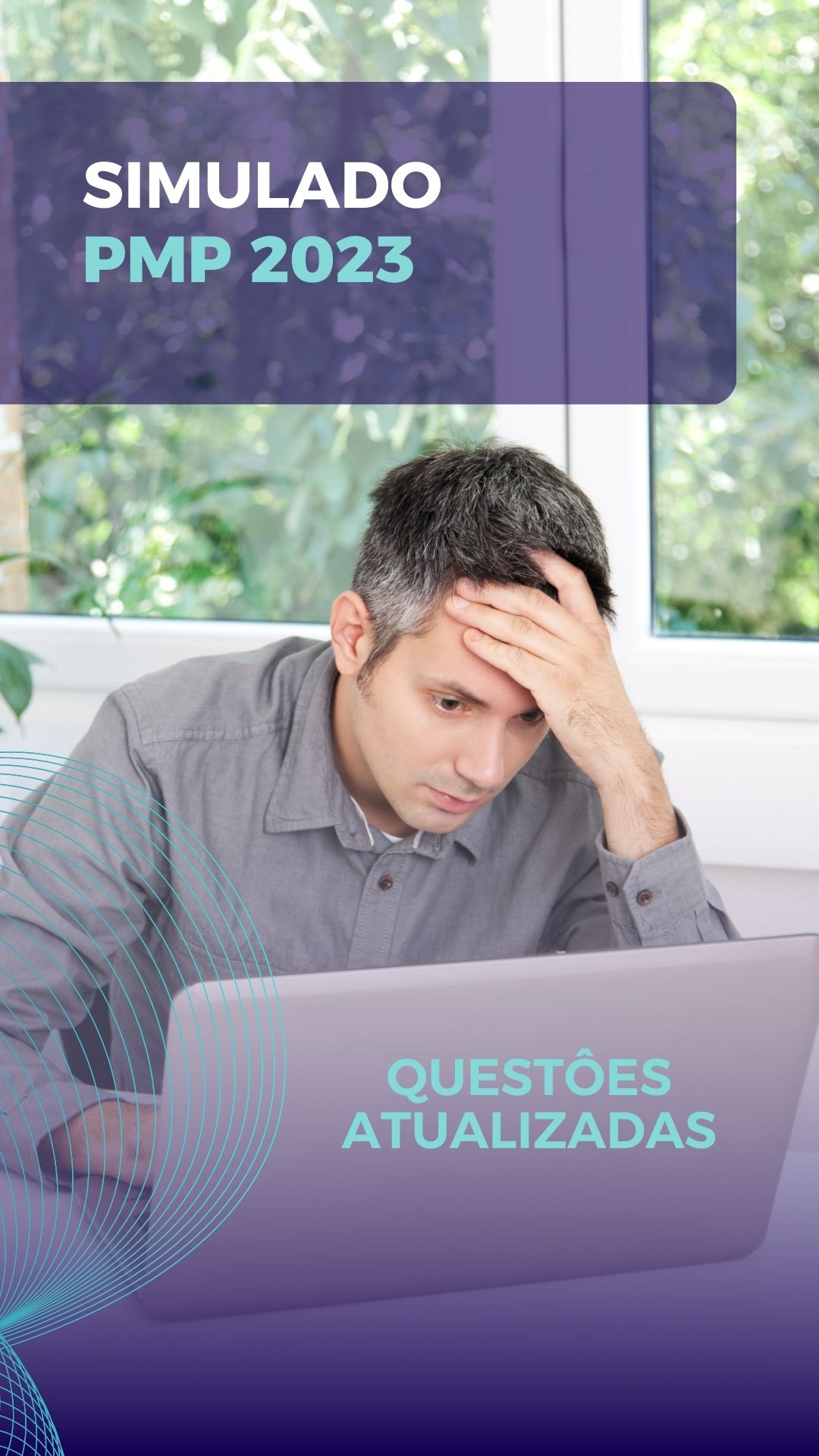 Imagem de capa para o Curso online Simulado Preparatório com Questões do Exame PMP® 2023 - Questões do Guia PMBOK 7 Edição 