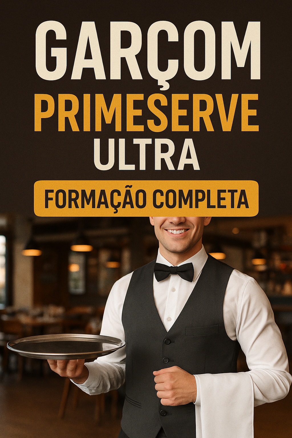 Garçom PrimeServe Ultra – Formação Completa - Júlia Fernandes de s...