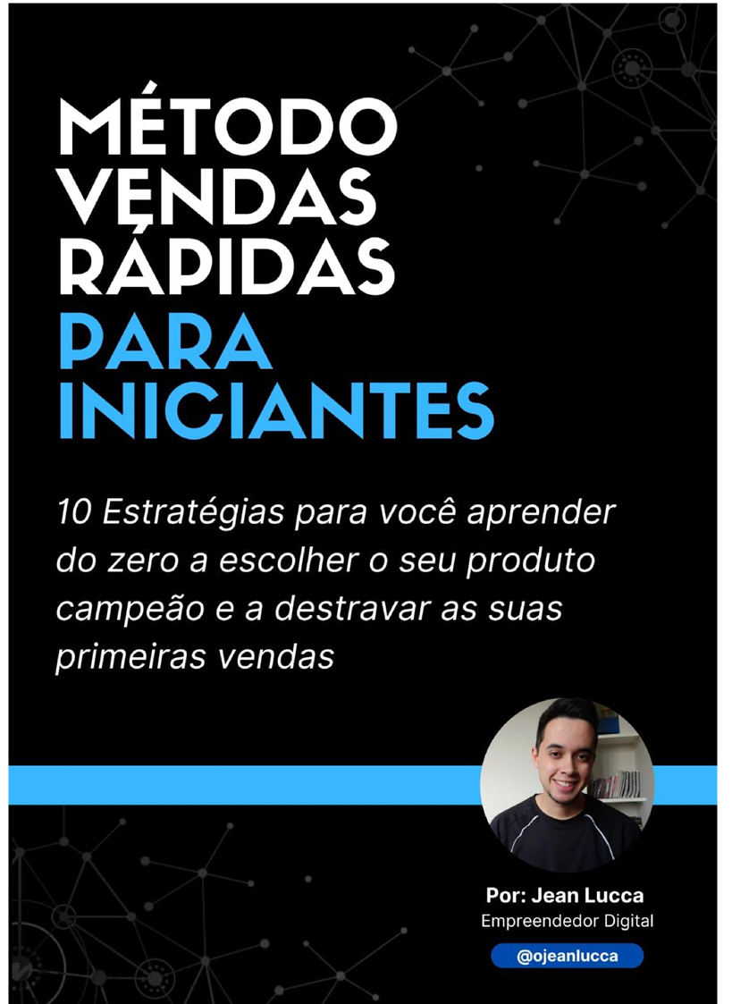 Método Vendas Rápidas para Iniciantes - Jean Lucca | Hotmart