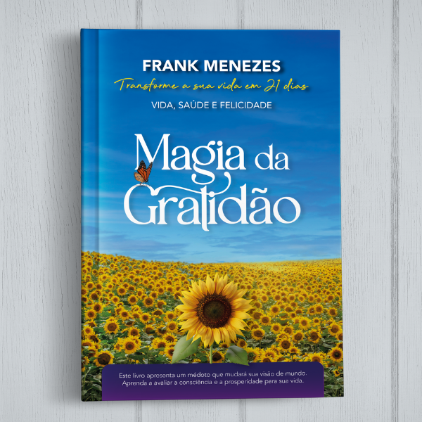 Imagem de capa para o Ebook Livro Digital Magia da Gratidão