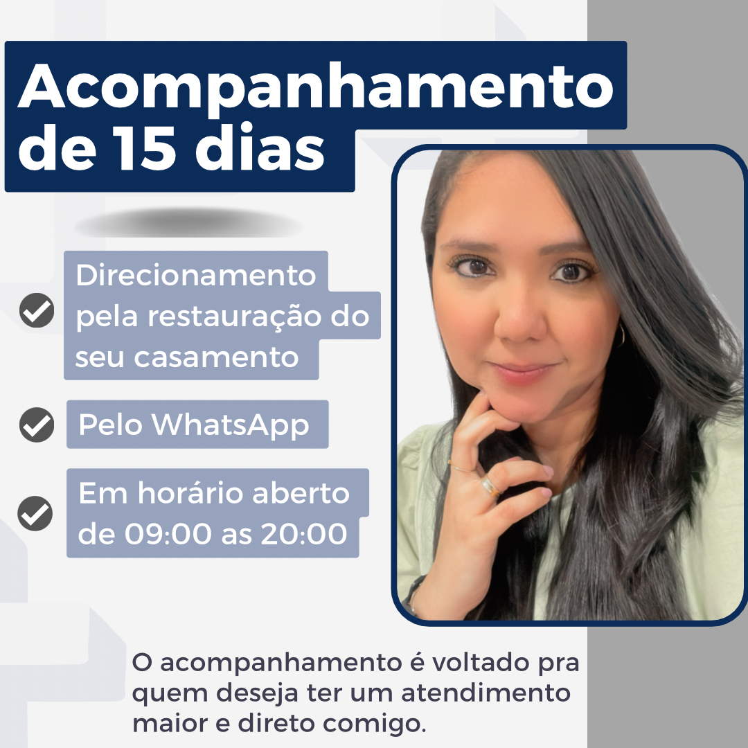 Imagem de capa para o Serviço online ACOMPANHAMENTO DE 15 DIAS PELA SUA RESTAURAÇÃO 