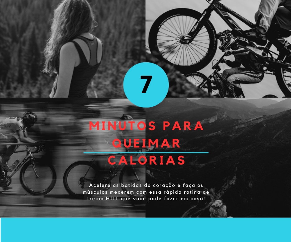 7 minutos para queimar calorias - treinamento HIIT