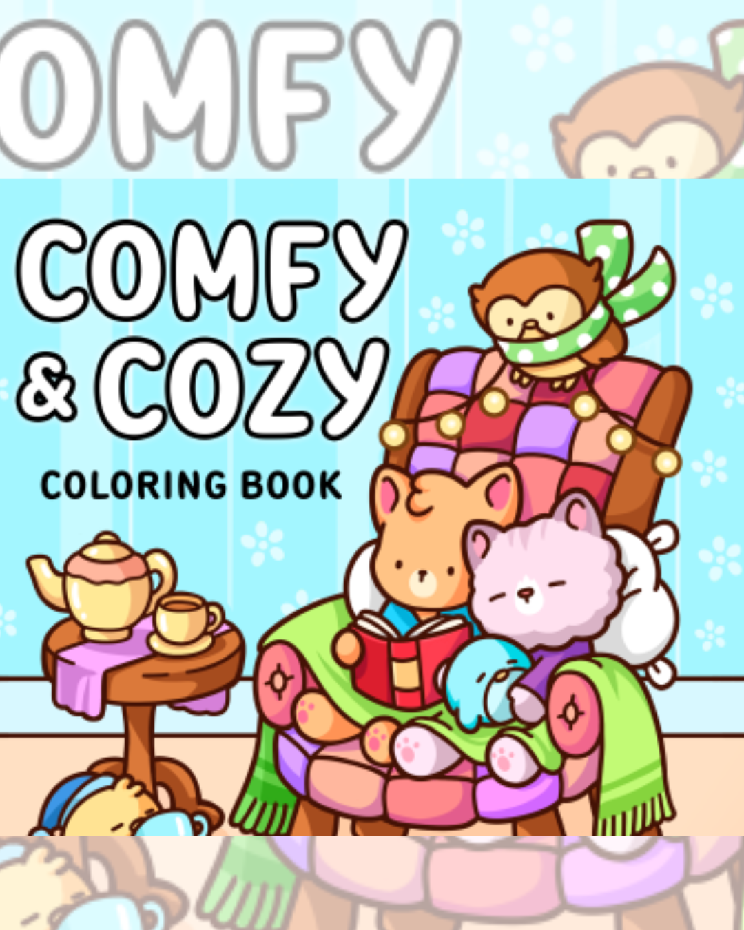COMFY & COZY – Livro para Imprimir e Colorir | Estilo Bobbie Goods ...