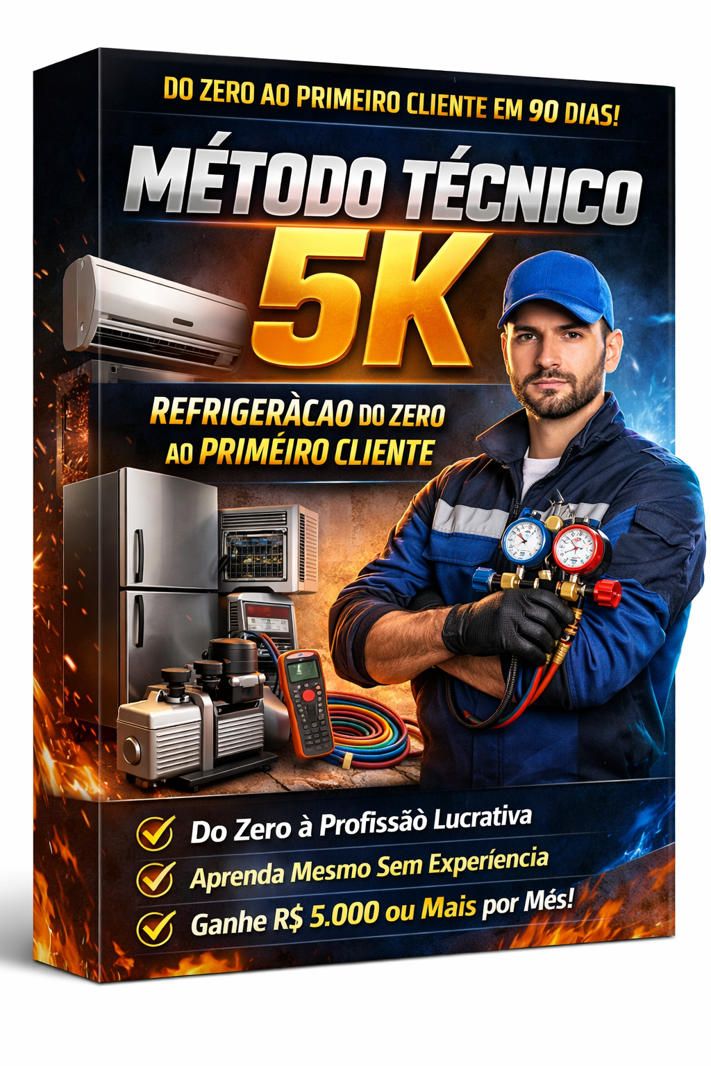 Do zero ao primeiro cliente em refrigeração - Jeferson - renda ext...