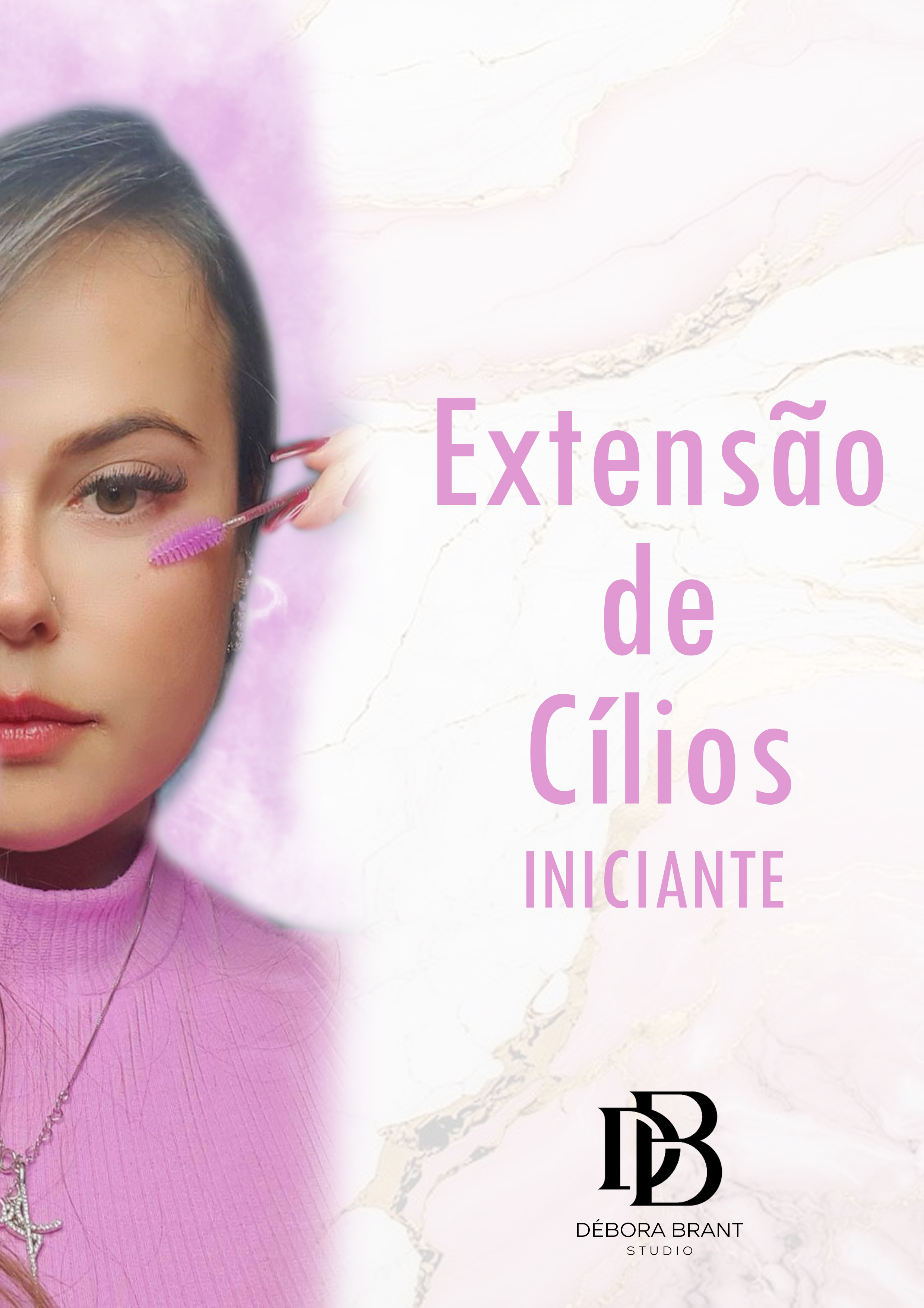 Apostila Extensão de cílios iniciante com ficha de treino e certificado