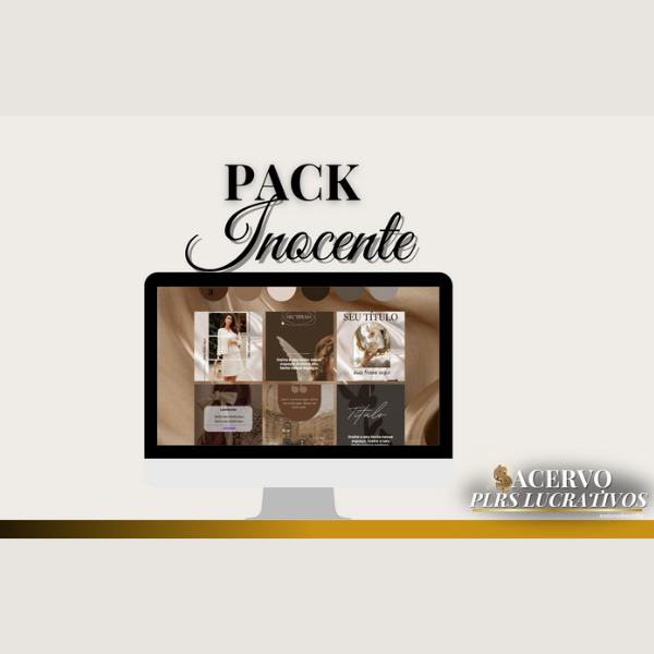 PACK ARQUÉTIPO INOCENTE