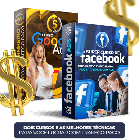 Facebook Ads e Google Ads Avançado em vídeo aulas