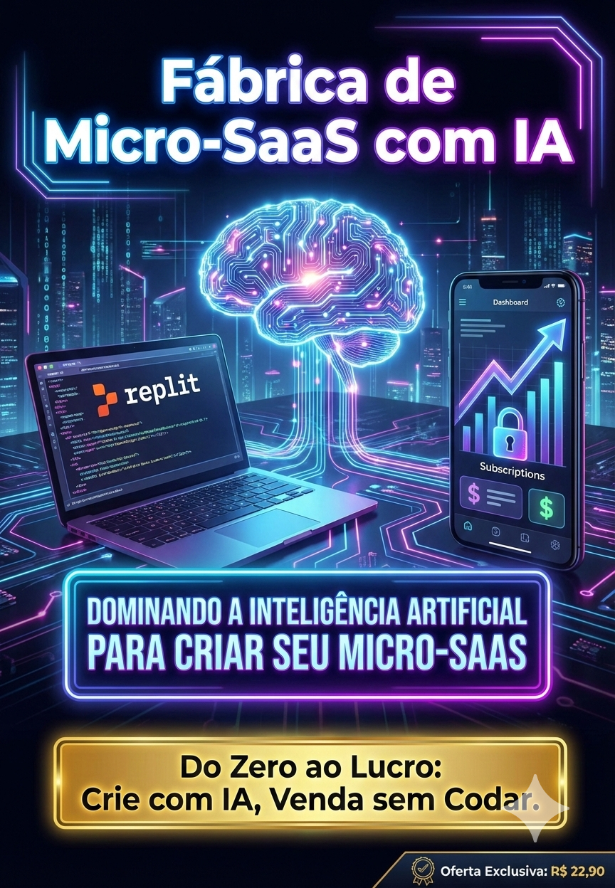 Fábrica de Micro-SaaS com IA: Crie e Venda Software Sem Codar - Ami...