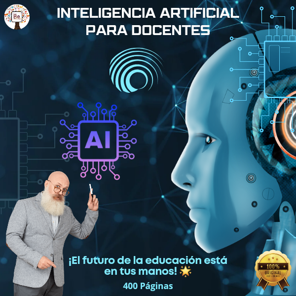 Imagen de portada para Ebook INTELIGENCIA ARTIFICIAL PARA DOCENTES