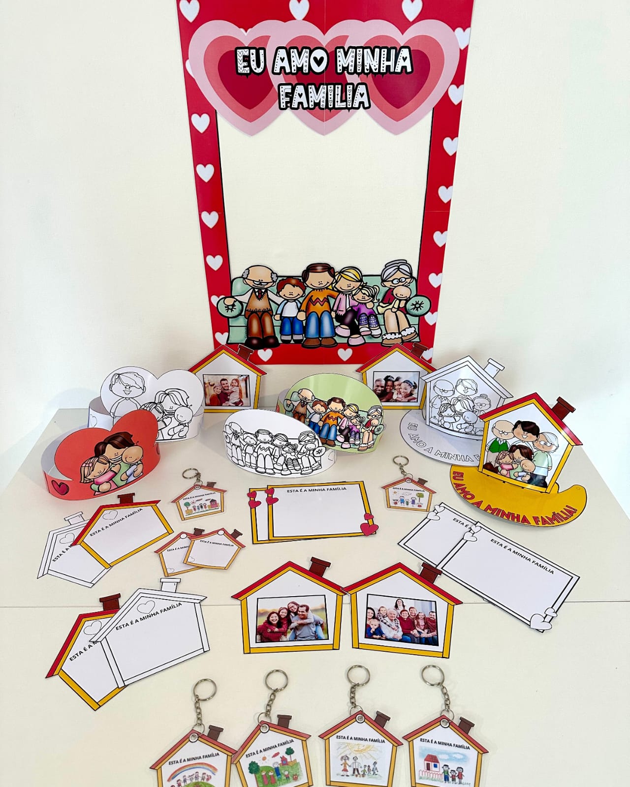 LEMBRANCINHAS EU AMO A MINHA FAMÍLIA