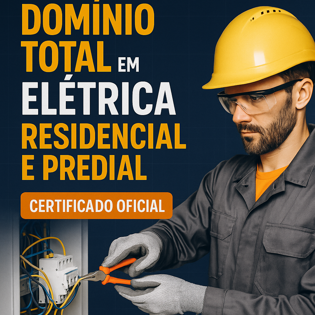 Domínio Total em Elétrica Residencial e Predial – Certificado Oficial