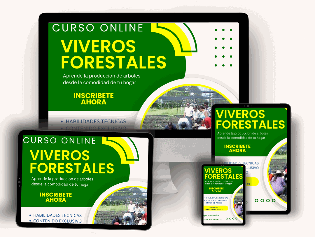 Curso online en viveros forestales suscripcion 